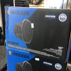Kicker CompQ 10 On Sale Today For 199.99