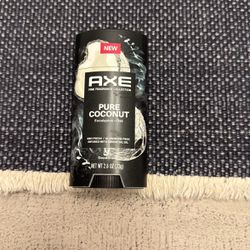 Axe Fine Fragrance Collection Men's Deodorant Stick, Pure Coconut Aluminum-Free, 2.6 oz