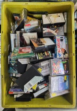 Whole Crate Of Casstte Tapes All World, Latin