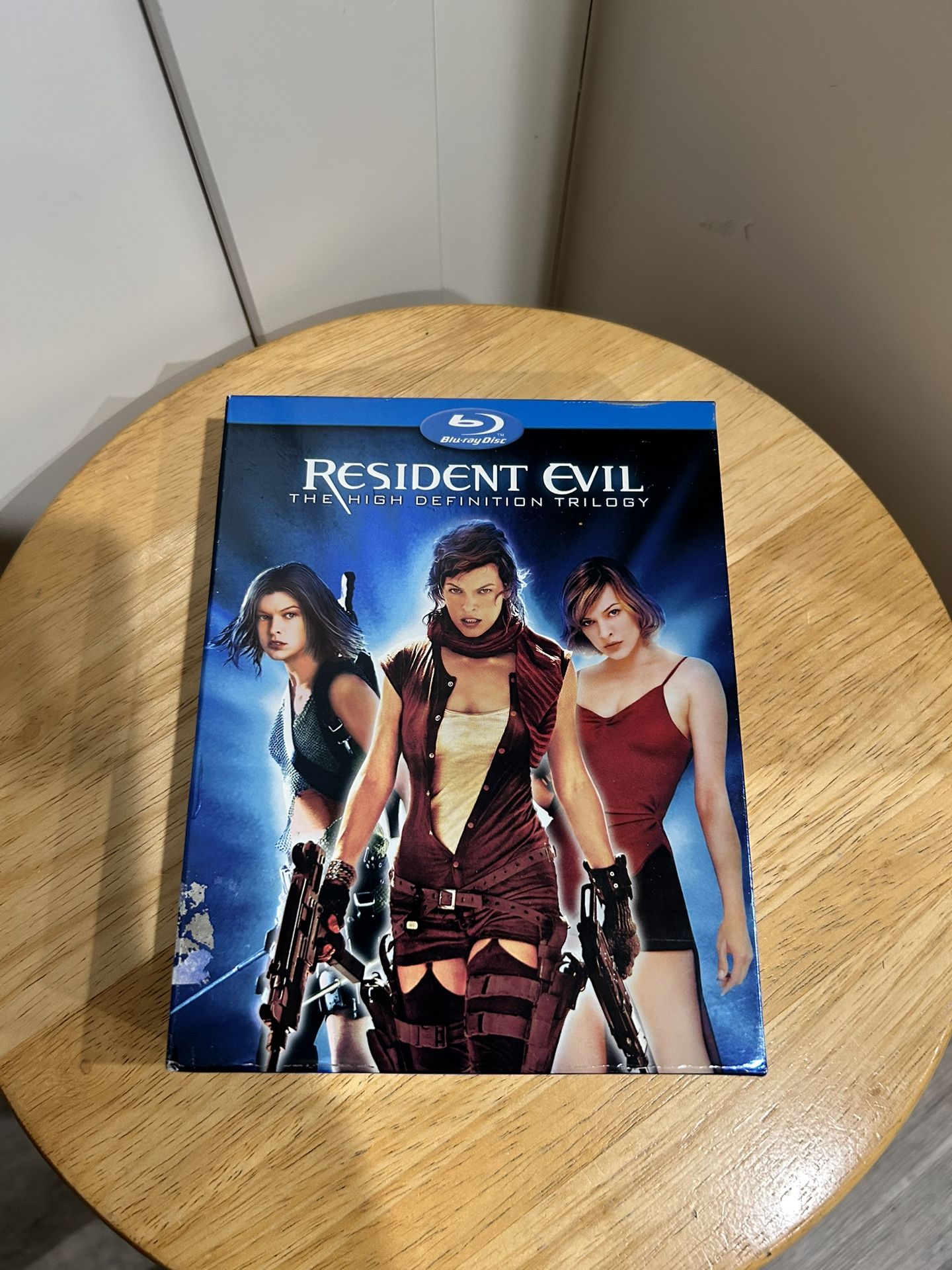 Resident Evil Trilogy Blu- Rey (New Sealed)