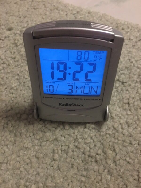 Functional Digital Alarm 2 X 3" Travel Clock