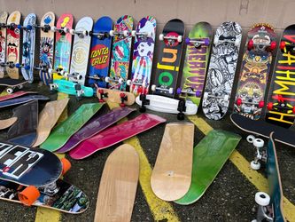 Street skateboards and complete