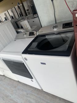 MayTag Top Load Washer And Dryer