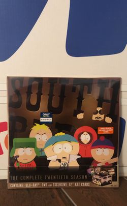 South Park Season 20 BEST BUY EXCLUSIVE in-style vinyl packaging with art cards