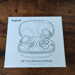 Hupoaf H87 Sports Wireless Earbuds – New, Sealed