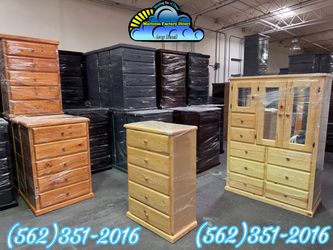Five drawer dresser pinewood cajonera Comoda mueble nuevo