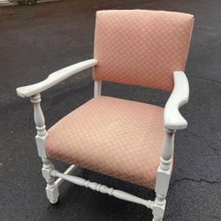 Farm Style Upholstered Armchair