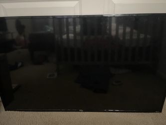 50” TCL ROKU TV (no mount no stands)