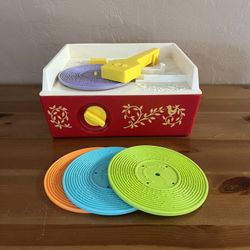 Fisher Price Record Player, Vintage