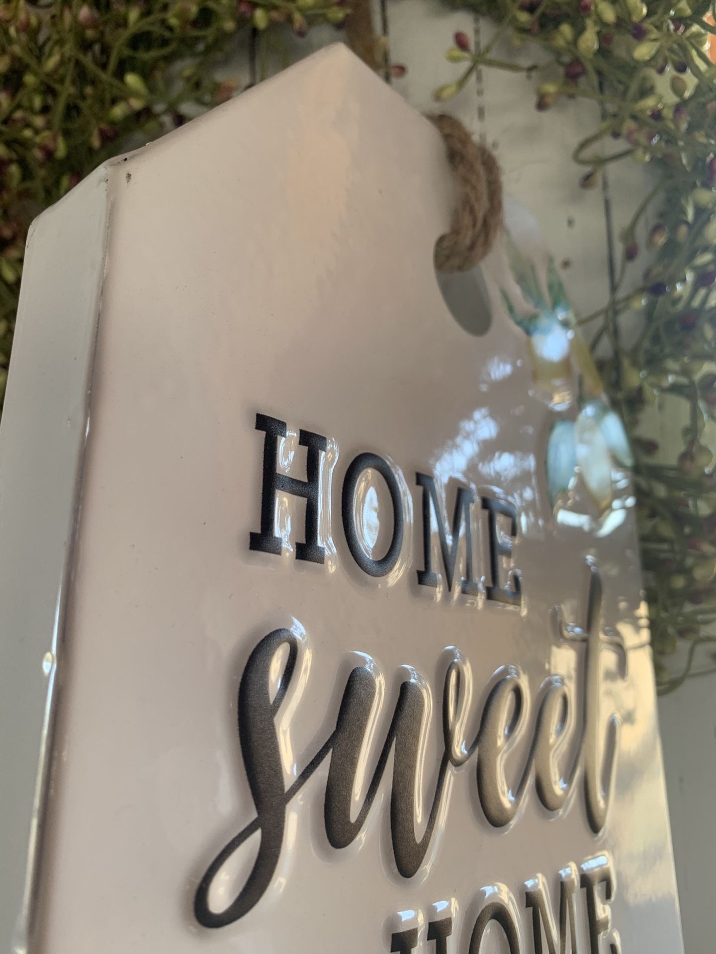 Wreath & Sign Decor