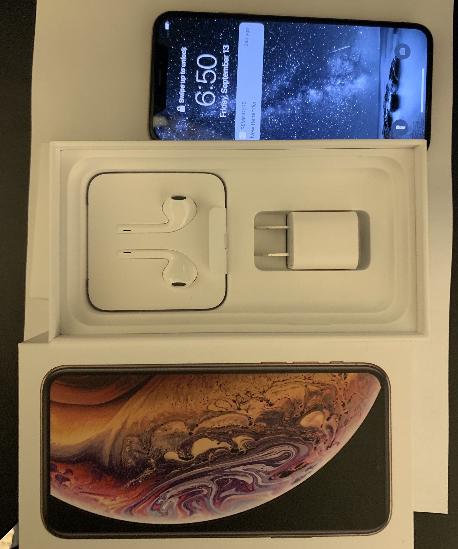 iPhone XS Gold 512 GB Unlocked USED *Cash only-No trades*