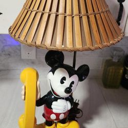the mickey mouse phone WITH LAMP  MODEL TMBF 8001 MFG CODE 8(contact info removed)