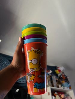 The Simpsons Jack in the Box cups