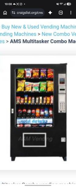 AMS Multitasker Combo Vending Machine