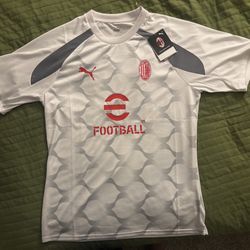 AC Milan Official Men’s Puma T-shirt Size L 