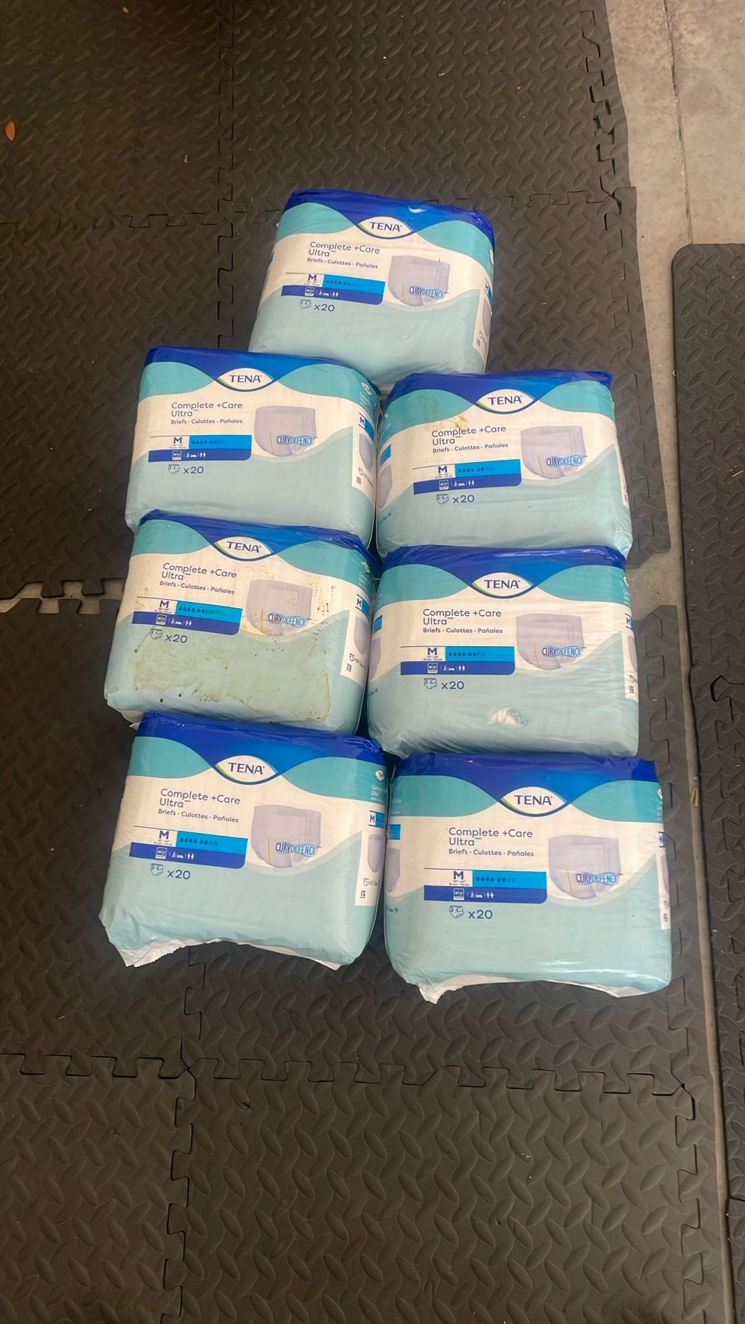 7 Tena Complete Care Ultra Medium 20pack