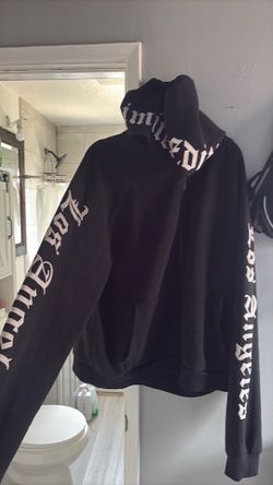 Black 2XL Men's Pullover Hoodie Cotton Fleece Graphic Print Hooded Long Sleev