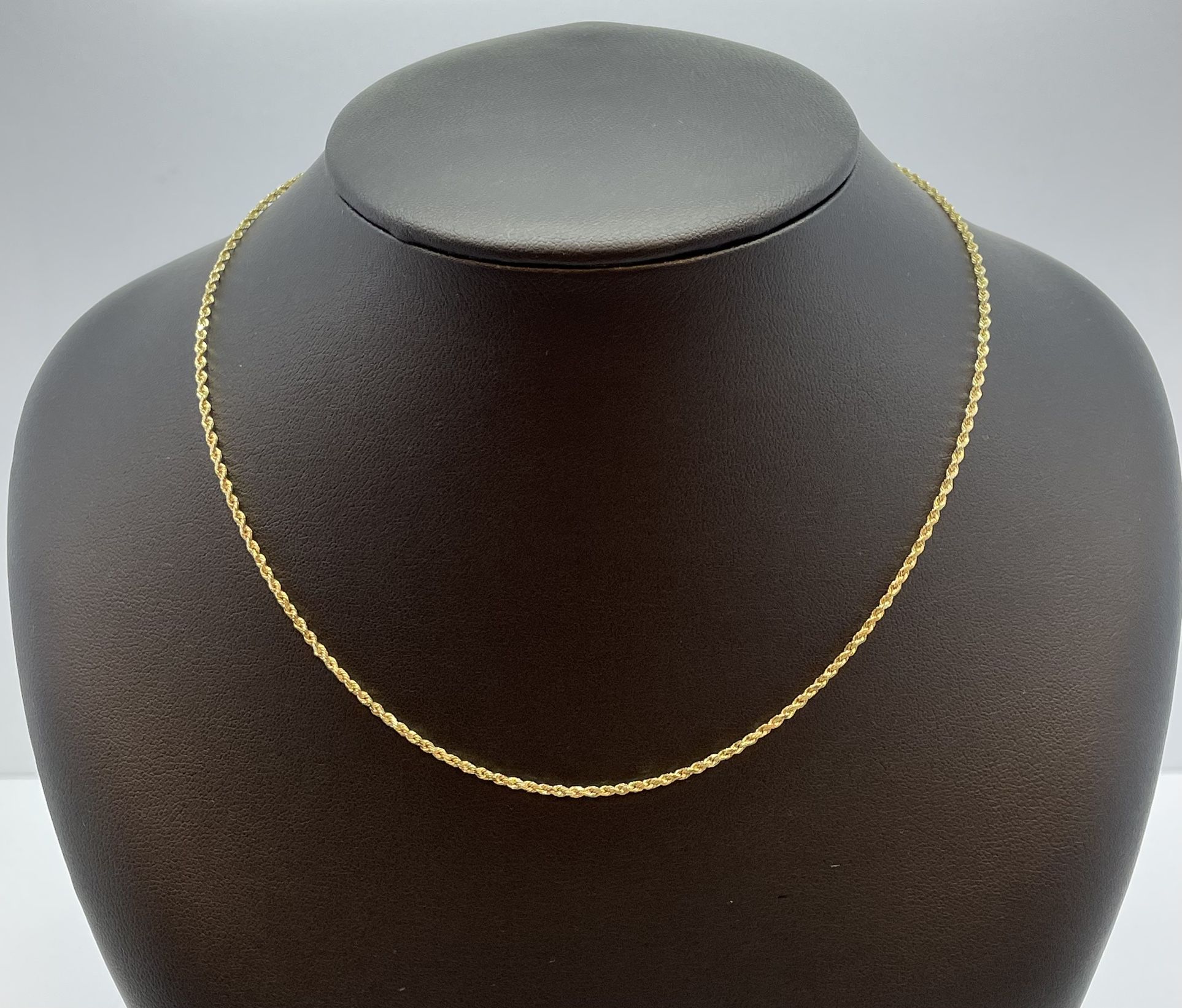 14K Gold Rope Chain.