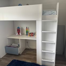Bunk Bed With  Desk  