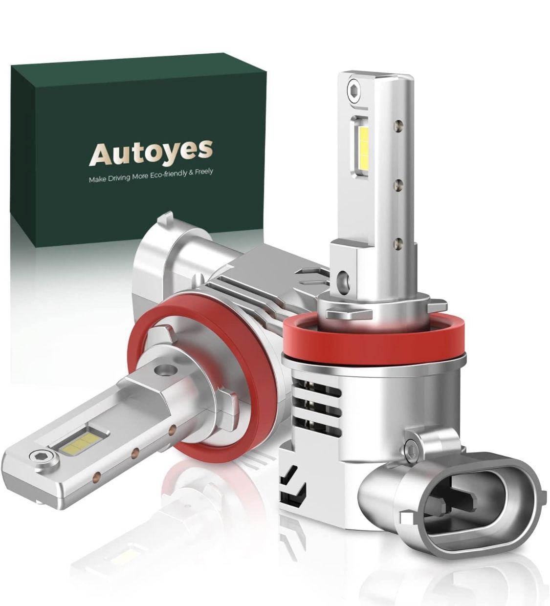 Autoyes H11/H9/H8 LED Headlight Bulbs(brand New )