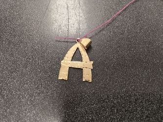 10k "A" Pendant | 1.7g
