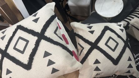 Two Boho Pillows