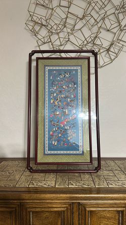 Chinese silk tapestry