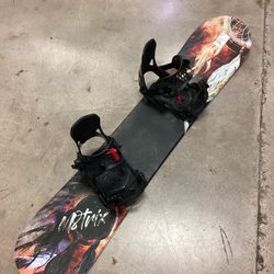 Used M8trix 120cm Snowboard With M8trix Bindings