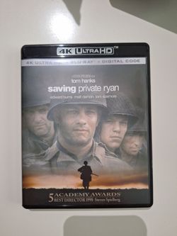 Saving Private Ryan 4k uhd blu Ray
