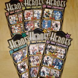 Heroes Of The Football Locker Room Stickers 
