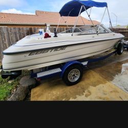 2003 Boat  Ebbtide  4cyl 130hp FISH N SKI 