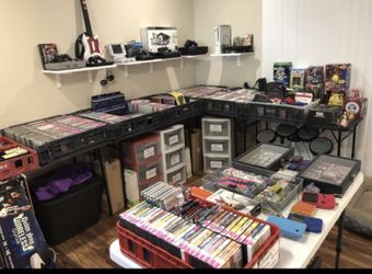 Indoor sale from 10-4 Saturday sept 7 video games & more