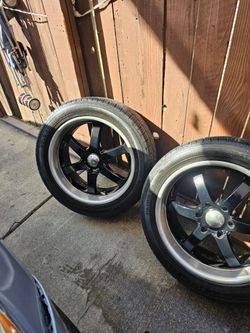 Gmc 20" Black 6-Spoke Wheels with Wild  Tires