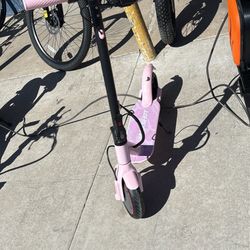 Pink Maxshot Electric Scooter 