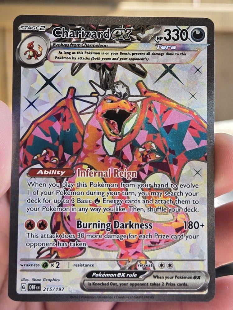 Charizard Ex Pokémon Card 