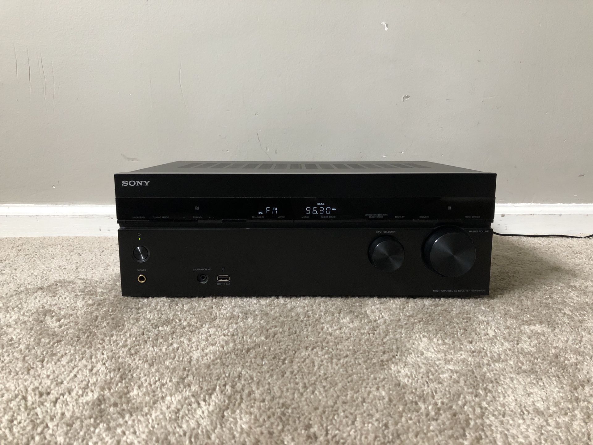 Sony 7.2 HDMI 4K Ultra HD Bluetooth Home Theater Surround Receiver