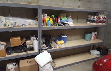 Shelving 8 ft W x 2 ft D Boltless Storage Racks Stronger Than Homedepot Lowes Costco And Ivar System Shelves Delivery Available