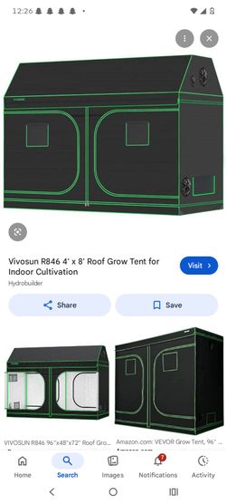 Grow tent 8x4x6