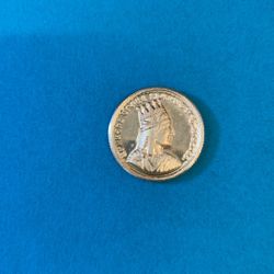 Tigran 8 GR. pure Gold( Armenian Coin ) .