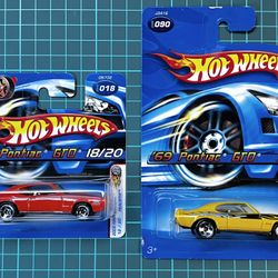 💥2005 Hot Wheels 69' Pontiac GTO
