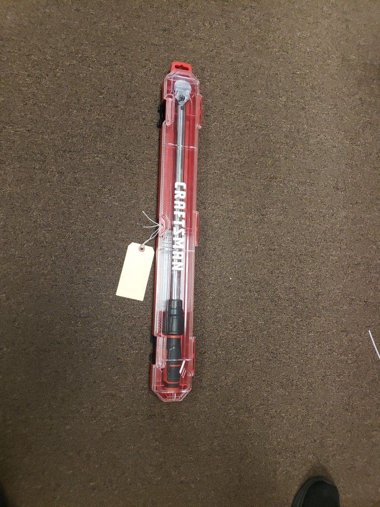 NEW Craftsman CMMT99434 1/2" Drive Torque Wrench