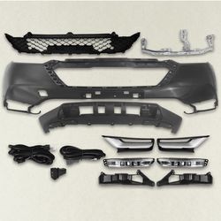 Front Bumper Assembly Kit With Foglights For 2023 - 2024 Honda HRV HR-V