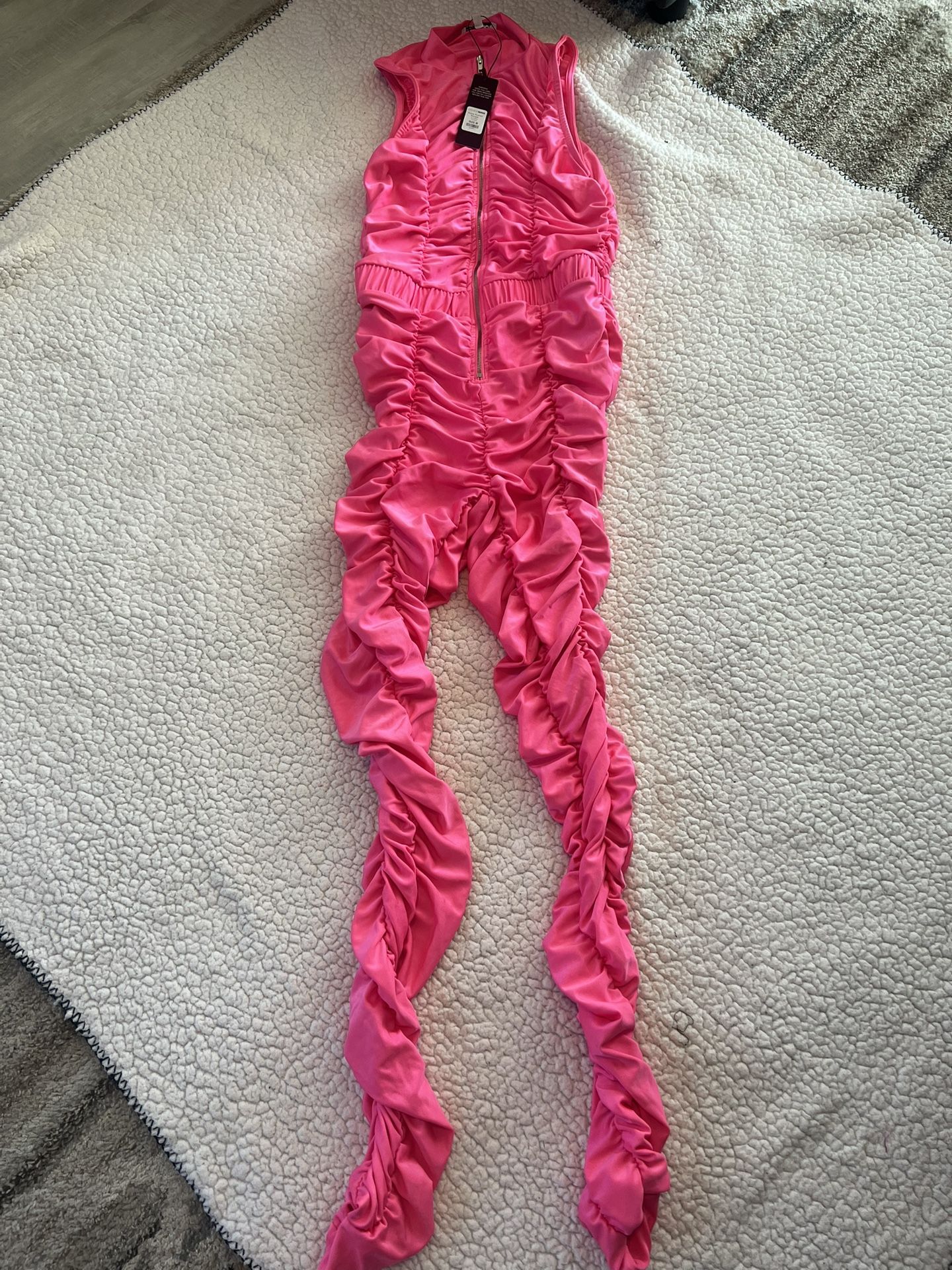 Hot Pink Romper