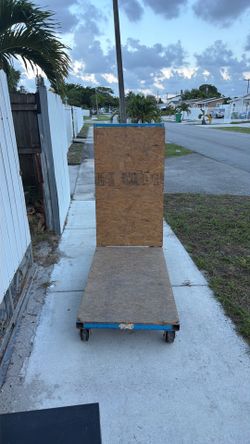 Metal rolling cart
