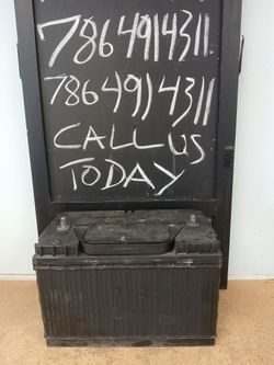 Semi Truck Interstate Batteries 