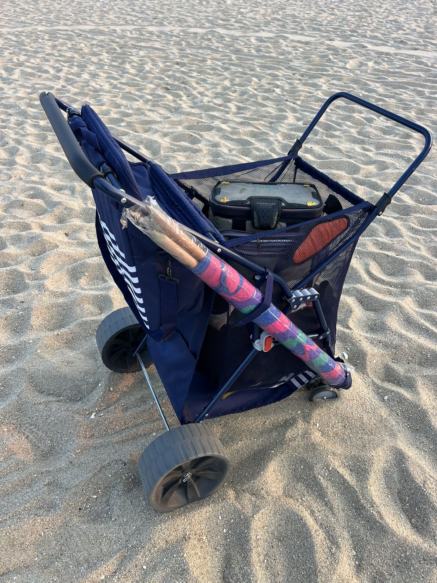 Beach Cart With Cooler Bag