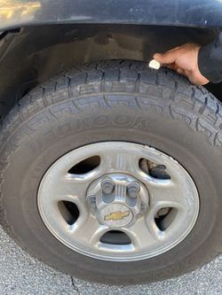 Chevy rims with tires