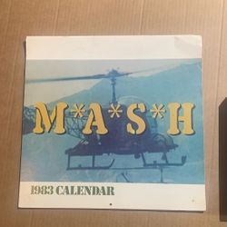 Mash Movie (1990) And  Calendar 10”x10”