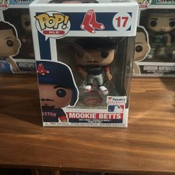 Mookie Betts Boston Red Sox MLB Exclusive Funko Pop