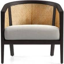 Two Crate And Barrel Arm Chairs